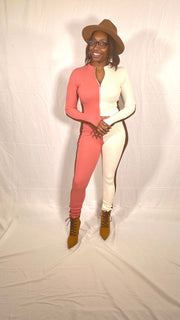 Neapolitan Ice Cream Jumpsuit - VeA Posh 