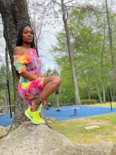 Vibrant Tingz Tie Dye Set - VeA Posh 