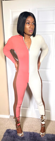 Neapolitan Ice Cream Jumpsuit - VeA Posh 