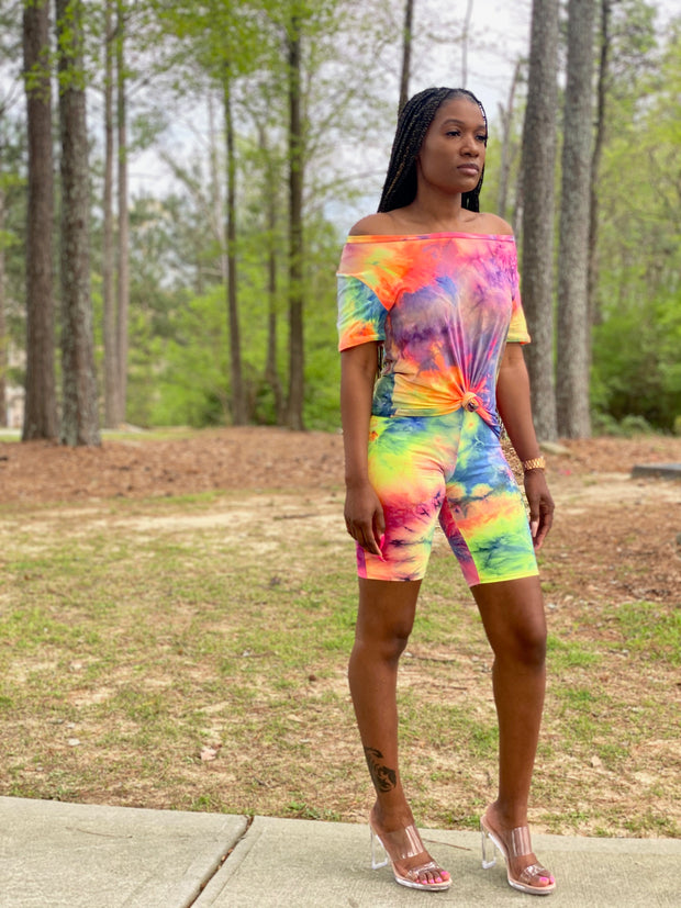 Vibrant Tingz Tie Dye Set - VeA Posh 