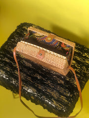 Bonita Rattan Crossbody - VeA Posh 