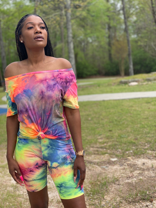 Vibrant Tingz Tie Dye Set - VeA Posh 