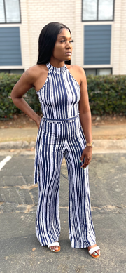 Blurred Lines Jumpsuit - VeA Posh 