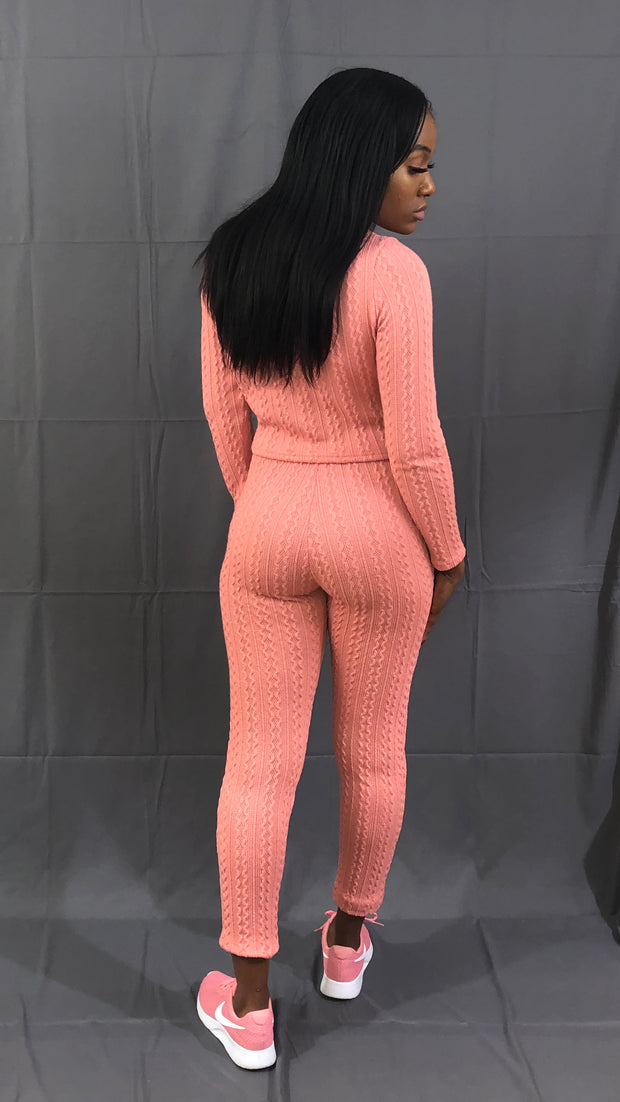 Pretty in Pink Knit Set - VeA Posh 