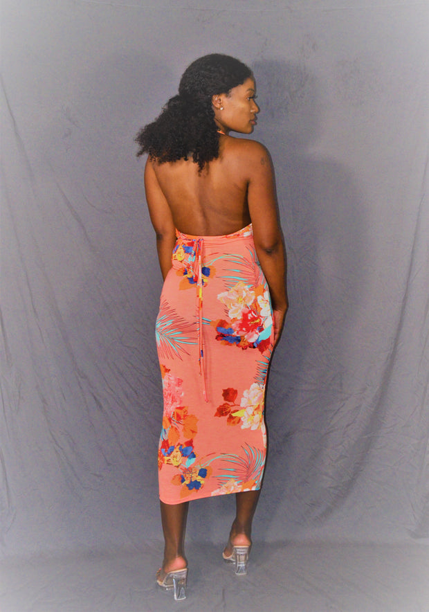 Tahitian Dreams Midi Dress